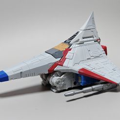 seeker01.jpg STL file Delta wing for WFC Siege Starscream,Thundercracker,Skywarp,Seekers etc・Model to download and 3D print