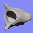 Cubone_top.jpg Cubone Skull Planter