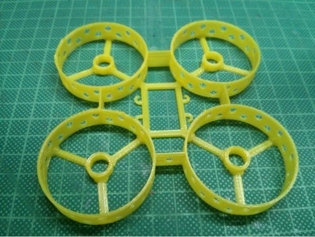 4ed7758ca001e9d091d18930d7d99cc8_display_large.jpg Free STL file Semi Ducted Micro Frame (Cheese Frame)・3D printer design to download, stylesuxx