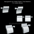 Proyecto-nuevo-2023-02-06T175044.495.png Mud guard for rig / Hauler Tractor / Truck Model kit / rc / custom diecast