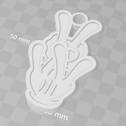 Capture.PNG Download STL file Hands Mickey • 3D print design, inventeur