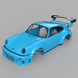 5.png FRONT BUMPER TYPE B FOR 1/24 3D PRINT READY 964 TURBO TRANSKIT