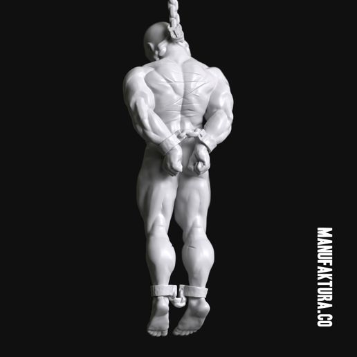 sl01b-03.jpg Silence Series 01b - Stripped & Hanged Gene-Forged Warrior Prisoner