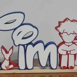 FB_IMG_1701356614946.jpg Lampe prénom Tim Disney avec petit prince