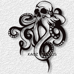 project_20240605_2133290-01.png Wickid Octopus wall art skull octopus wall decor 2d art