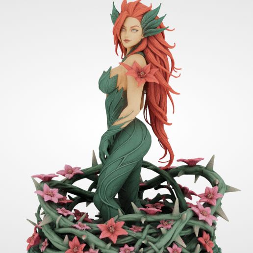 🦸 Zyra – 75mm Full Body Statue - league of legends・ OBJ File for