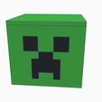 Cabeza-Creeper-3.png Minecraft Creeper Head Creeper Box Keeper