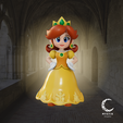 daisy-mario-bros.png Margarida versão chibi - A princesa mais enérgica do Reino de Sarasaland