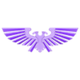 Custom_Grav_Tank_Insignia.stl Anti-Gravitations-Panzer nach dem Motto "Schwestern des Schweigens" (zwei Geschütztürme)