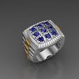 1.jpg Mens Rolex Ring STL 3D Model for 3D Printing