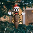 PhotoRoom-20231106_174226.png 3D Christmas Ornament of Mr. Hankey (Mr. Hankey, the Christmas Poo) from South Park