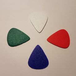 20190127_181938.jpg Fichier STL gratuit guitare pick・Design pour imprimante 3D à télécharger