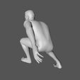 4.jpg Decorative Man Sculpture Low-poly 3D model