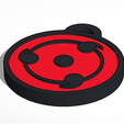 2021-05-15-(6).png STL file Sharingan Keychain・3D print object to download