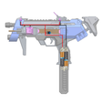 8.png Sombra Cannon Original Skin - Overwatch - Printable 3d model - STL + CAD bundle - Commercial Use
