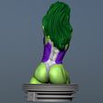 Preview14.jpg Bust She Hulk and She Hulk Fantastic Four 3D print model