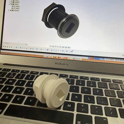 IMG_9249.JPG USB estilo Arcade "Botão"