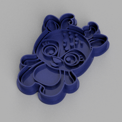 Reno-v3.png Файл STL Высечка для печенья в виде оленя・Дизайн 3D принтера для загрузки