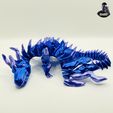 IMG_16339.jpg Majestic Elder Dragon - Fully Articulated - Print in Place - No Supports - with Articulated Wings - Flexi