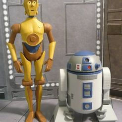 R2e3PO.jpg STL file Animated R2-D2 (Droids)・3D print design to download