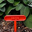 sage.jpg sign  for vegetables and aromatic plants