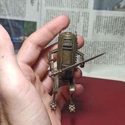 Man-guided soviet tank