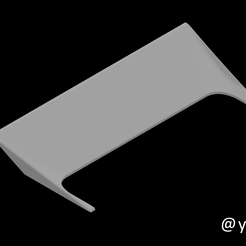 Screenshot-161.png STL file RX-7 IMSA style rear ducktail spoiler・3D printable model to download