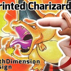 WhatsApp_Image_2021-10-02_at_7.12.14_PM.jpeg Fichier STL Bague Charizard - De Pokémon - Bague imprimée en 3D - Timelapse d'impression 3D・Design pour imprimante 3D à télécharger