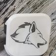 wolf-single.jpg HITCH COVER Howling Wolf