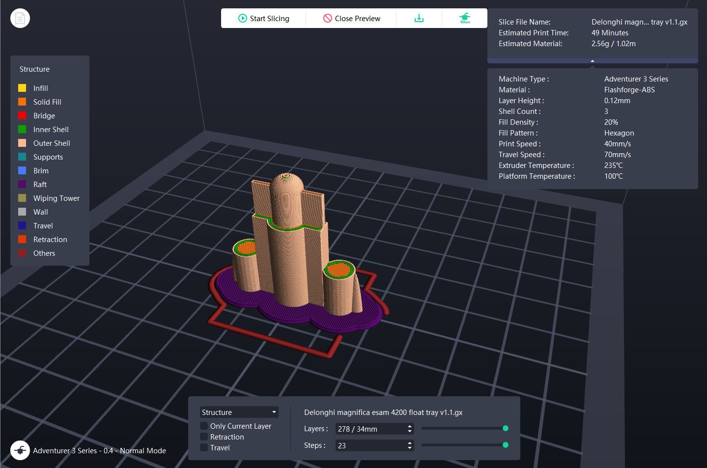 Pattern Maker Float File Download STL file Delonghi coffee maker float • 3D printing template ...