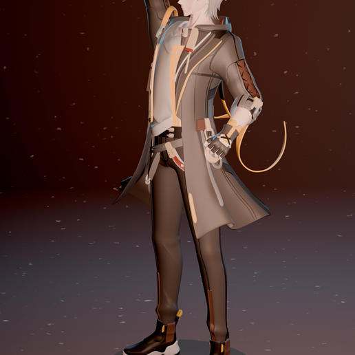 ⭐ Caelus | Honkai Star Rail・ 3D File for 3D printing・Cults