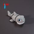 Flexi-shark.jpg Movable small shark | Megalodon Flexi LAB