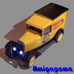 rosalie-2.jpg Datei 3D Citroën C4 Fougon Ferngesteuert WIFI・Modell für 3D-Druck zum herunterladen