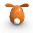 3.png Low Poly Bunny Cartoon - Adorable 3D Printable Model