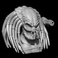 BPR_Render8.jpg Predator bust with Bio Mask and weapon