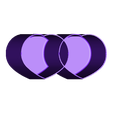 2circleheart.stl Circle Heart Optical Illusion