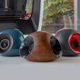 Bluetooth Speaker Miniatura Thingiverse.jpg Datei STL Bluetooth-Lautsprecher・Design für 3D-Drucker zum herunterladen