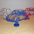 IMG_20210830_213538.jpg VW Beetle 2d art with stand