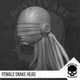 9.png Female Snake Head for action figures