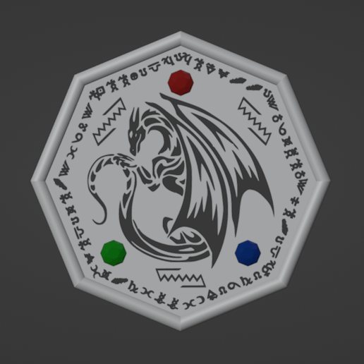 DragonAmulet-03.png Archivo 3D gratis Amuleto de la amistad del dragón・Plan de impresión en 3D para descargar, LordInvoker