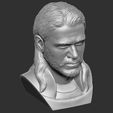 21.jpg Thor Chris Hemsworth bust for 3D printing