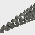 Slope_V2_CAD.png Slope V2 10 parts for OS-Railway - fully 3D-printable railway system!