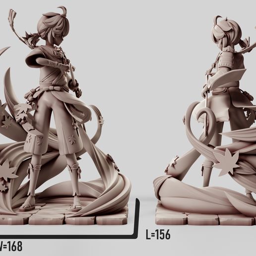 ♂️ Kaedehara Kazuha | Genshin Impact・ 3D File for 3D