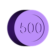 500coin.stl Gamify-Münzen