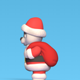 Cod1158-Bear-Santa-Claus-3.png Fichier 3D Père Noël en ours・Objet pour imprimante 3D à télécharger, Usagipan3DStudios