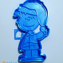 Peanuts-bien.png Télécharger fichier STL Emporte-pièce de Noël Charlie Brown • Objet pour imprimante 3D, Cookie_cutter