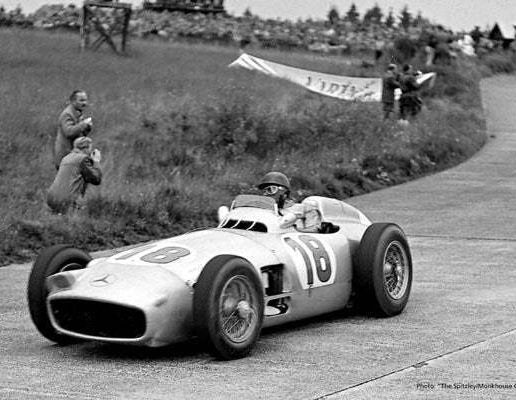 Mercedes-Benz W196 Monoposto 1954 - 3D model önizlemesi