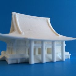 img-4027.JPG Free 3D file Senso-ji Hall・3D printing model to download