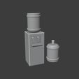 Main.jpg 1:64 Scale Water Cooler & Bottle - Water Dispenser