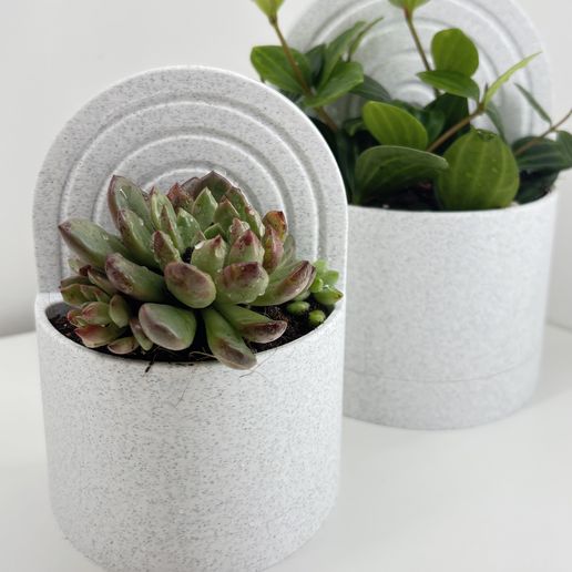 IMG_6177.jpeg Bookend Planter – Functional & Stylish Storage for Books & Plants 3D Printed Bookend with Water Reservoir!